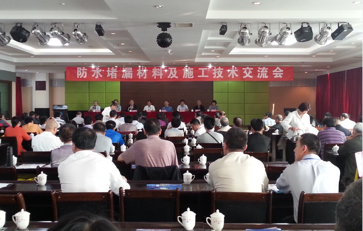 《公司新聞》 防水堵漏材料及施工技術(shù)交流會