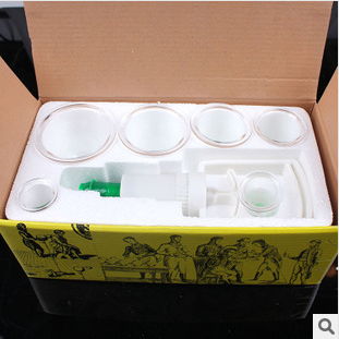 廠家批發(fā)直銷 簡裝六罐加厚真空拔罐器，守護(hù)您的經(jīng)絡(luò)健康